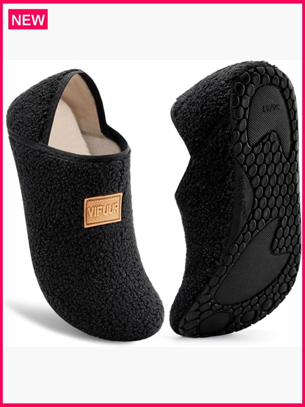 Cozy House Slippers Slip On Barefoot Sock Shoes Indoor Travel